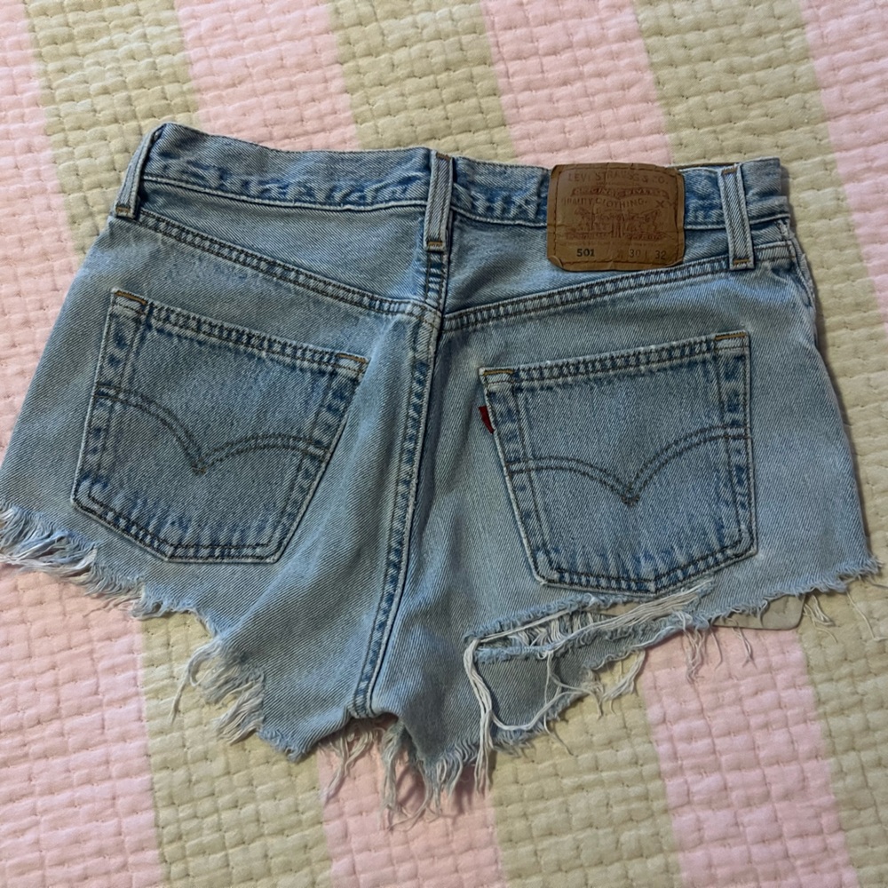 Levi's Classic Denim Jean Shorts